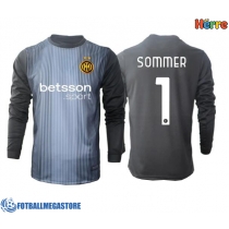 Fotballdrakt Herre Inter Milan Yann Sommer #1 Keeper Hjemmedrakt 2025-26 Langermet